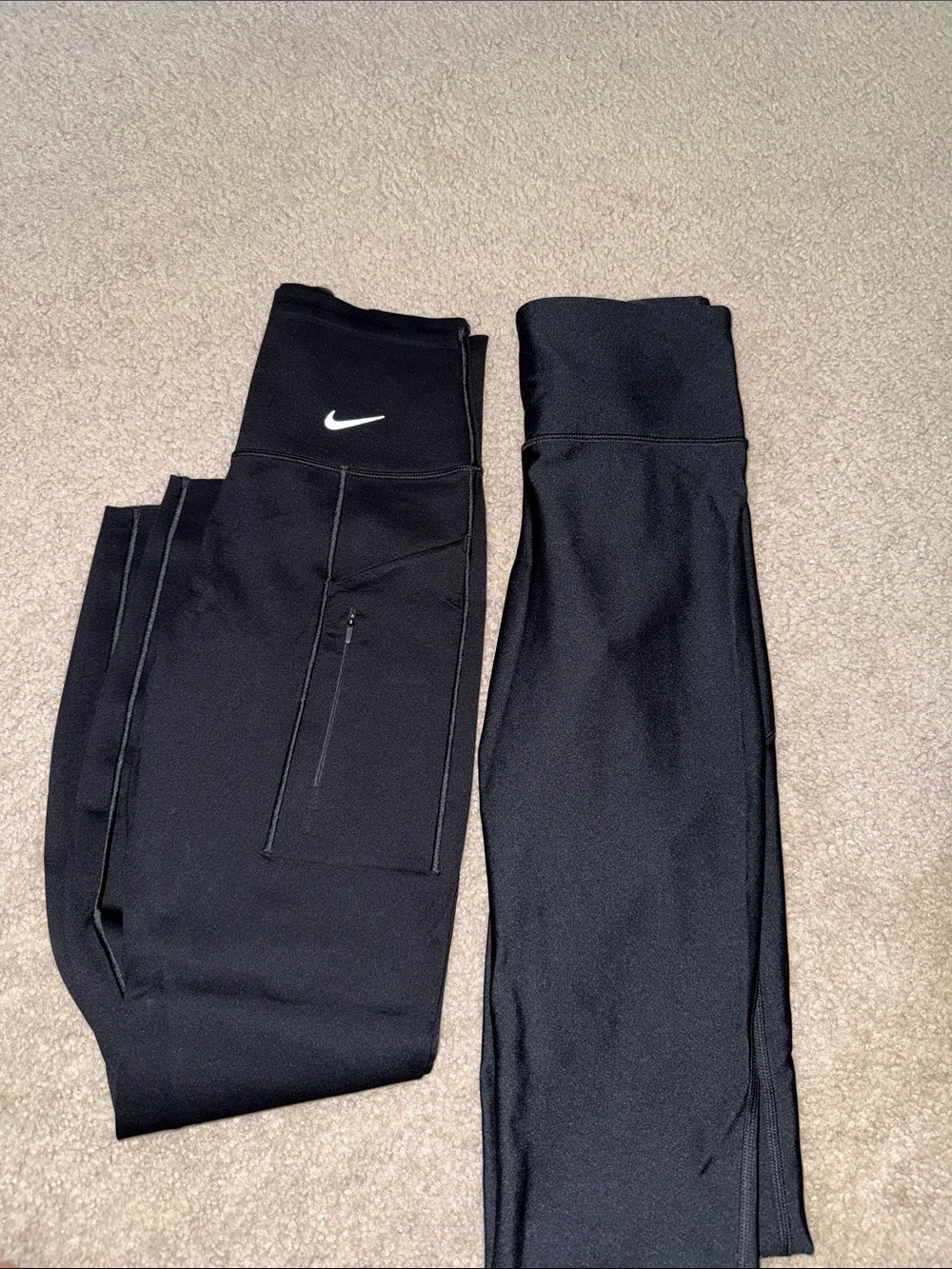Nike Black Pocket Performance Leggings